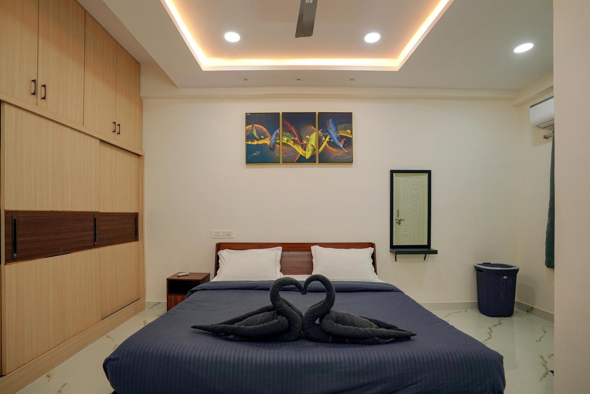 N Cube Serviced Apartments Hyderabad Ngoại thất bức ảnh