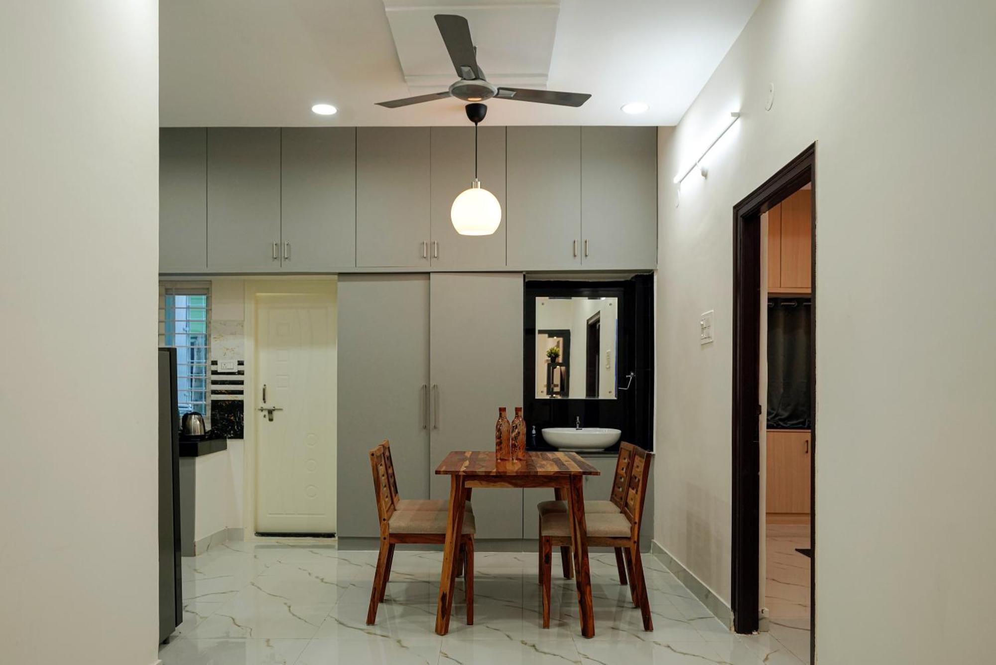 N Cube Serviced Apartments Hyderabad Ngoại thất bức ảnh