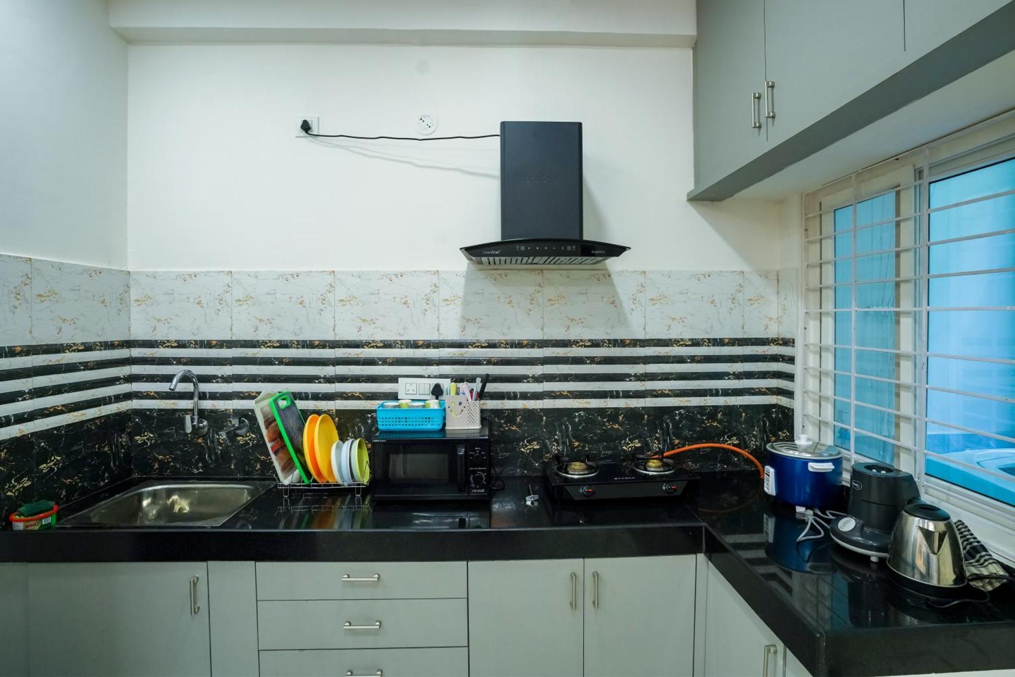 N Cube Serviced Apartments Hyderabad Ngoại thất bức ảnh